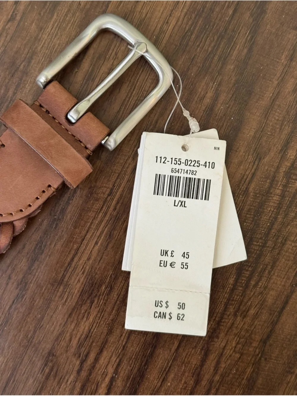 Abercrombie and Fitch Woven Braided Belt